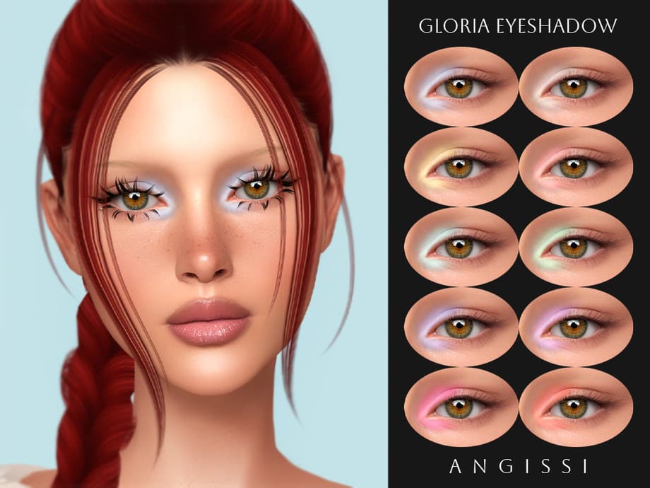 Скриншот мода Тени для век Gloria Eyeshadow